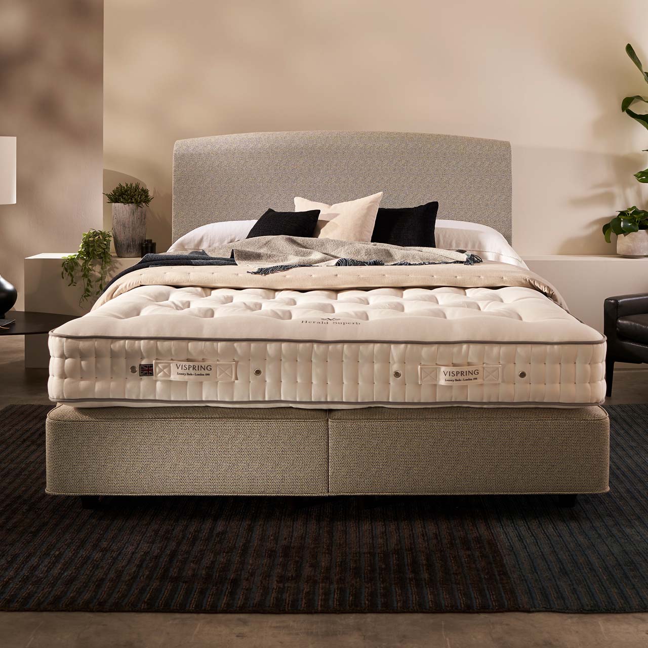 VISPRING Boxspringbett "Herald Superb"